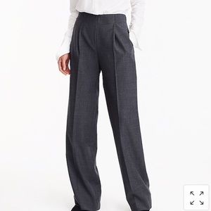 NWT Jcrew Graphite Pants Wool Stretch Suiting